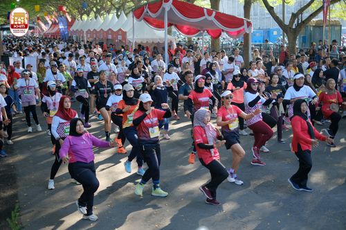Race photo from Kediri Half Marathon 2024