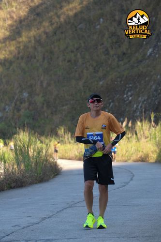 Race photo from Kelud Vertical Challenge 2024