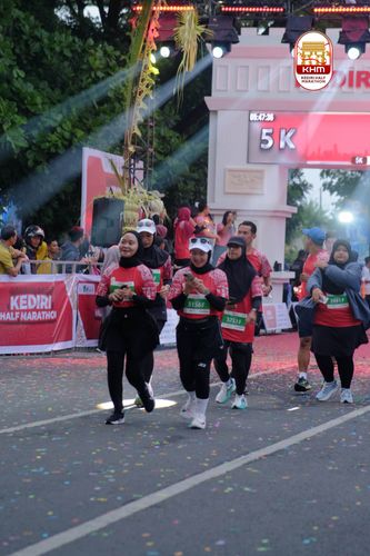 Race photo from Kediri Half Marathon 2025