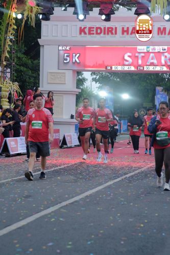 Race photo from Kediri Half Marathon 2025