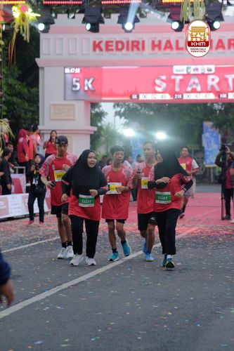 Race photo from Kediri Half Marathon 2025