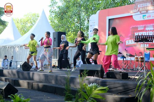 Race photo from Kediri Half Marathon 2024
