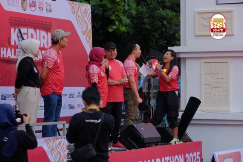 Race photo from Kediri Half Marathon 2025