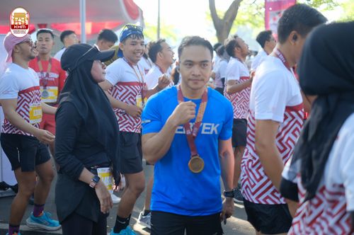 Race photo from Kediri Half Marathon 2024