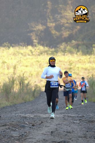 Race photo from Kelud Vertical Challenge 2024