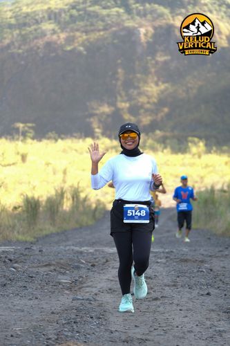 Race photo from Kelud Vertical Challenge 2024