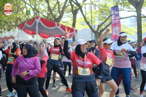 Race photo from Kediri Half Marathon 2024