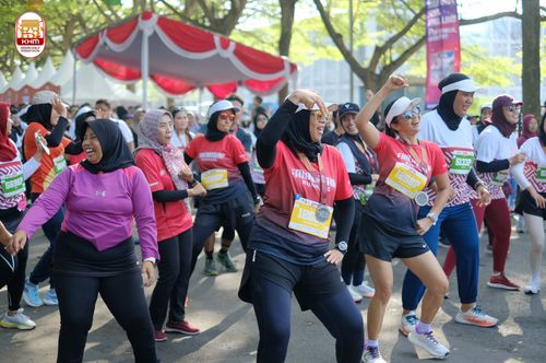 Race photo from Kediri Half Marathon 2024