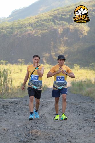 Race photo from Kelud Vertical Challenge 2024