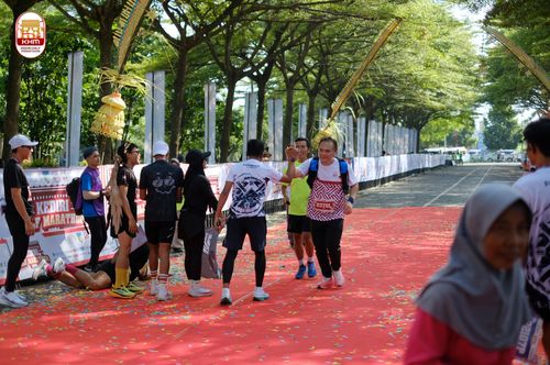 Race photo from Kediri Half Marathon 2024