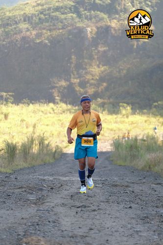 Race photo from Kelud Vertical Challenge 2024