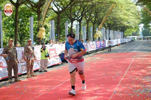 Race photo from Kediri Half Marathon 2024