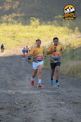 Race photo from Kelud Vertical Challenge 2024
