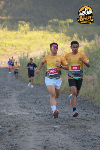 Race photo from Kelud Vertical Challenge 2024