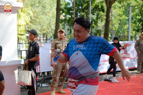 Race photo from Kediri Half Marathon 2024