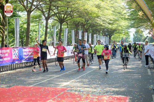 Race photo from Kediri Half Marathon 2024
