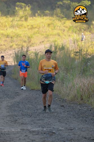 Race photo from Kelud Vertical Challenge 2024