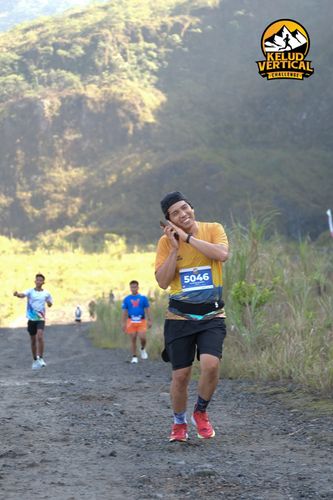 Race photo from Kelud Vertical Challenge 2024