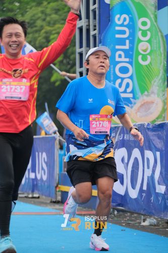 Race photo from Isoplus Run 2024 Surabaya