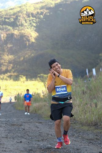 Race photo from Kelud Vertical Challenge 2024