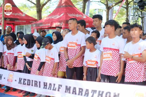 Race photo from Kediri Half Marathon 2024