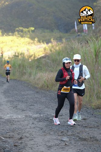 Race photo from Kelud Vertical Challenge 2024