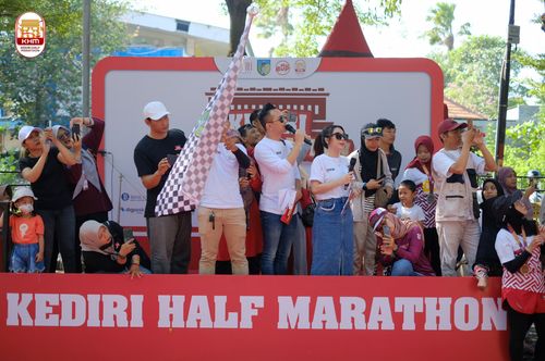 Race photo from Kediri Half Marathon 2024