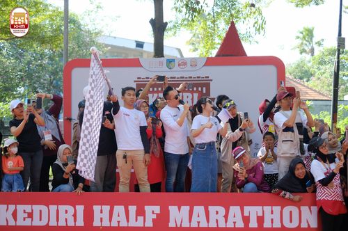 Race photo from Kediri Half Marathon 2024