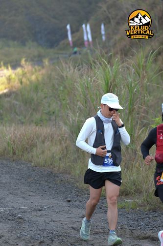 Race photo from Kelud Vertical Challenge 2024