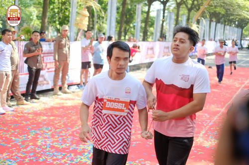 Race photo from Kediri Half Marathon 2024
