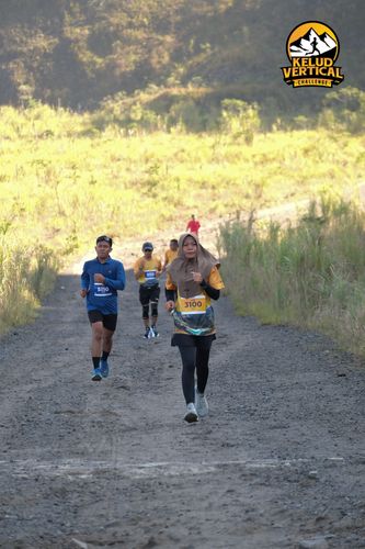 Race photo from Kelud Vertical Challenge 2024