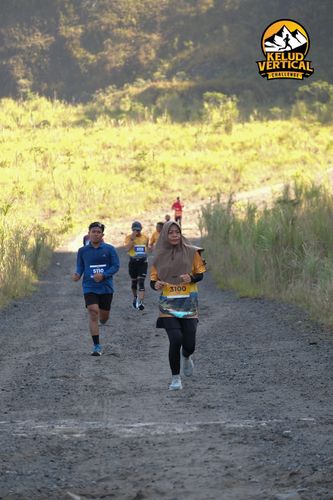 Race photo from Kelud Vertical Challenge 2024
