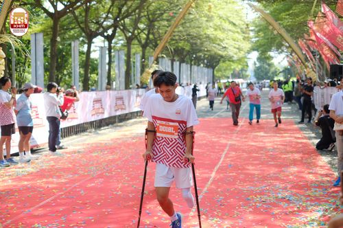 Race photo from Kediri Half Marathon 2024