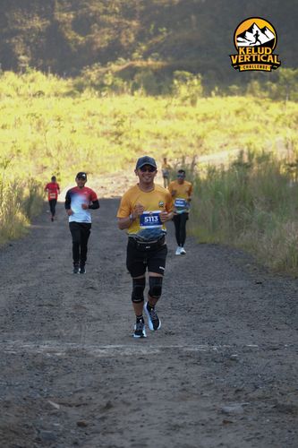 Race photo from Kelud Vertical Challenge 2024