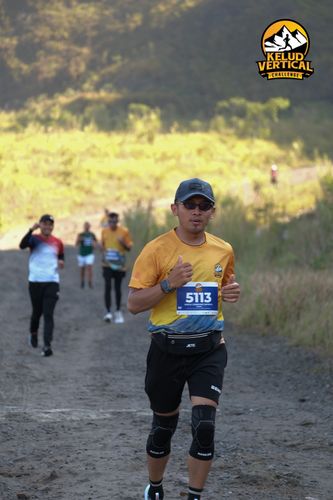 Race photo from Kelud Vertical Challenge 2024