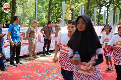 Race photo from Kediri Half Marathon 2024