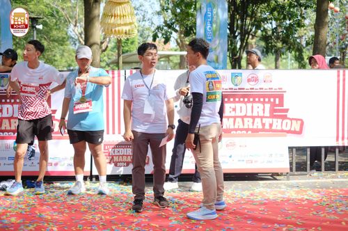 Race photo from Kediri Half Marathon 2024