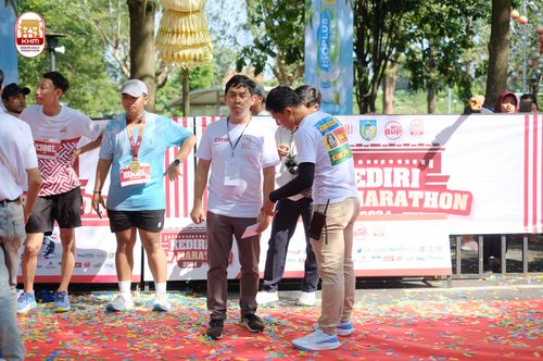 Race photo from Kediri Half Marathon 2024