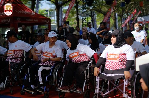 Race photo from Kediri Half Marathon 2024