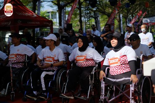 Race photo from Kediri Half Marathon 2024