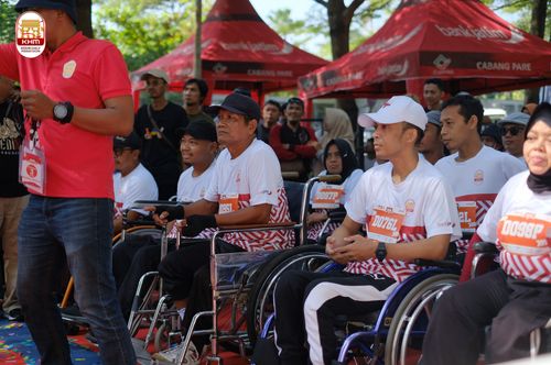 Race photo from Kediri Half Marathon 2024