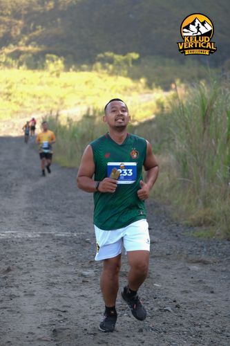 Race photo from Kelud Vertical Challenge 2024