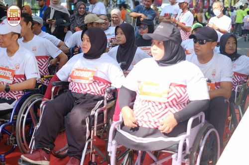 Race photo from Kediri Half Marathon 2024