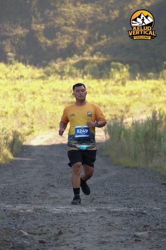 Race photo from Kelud Vertical Challenge 2024
