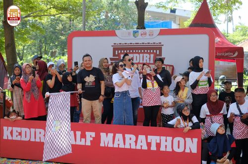 Race photo from Kediri Half Marathon 2024