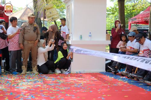 Race photo from Kediri Half Marathon 2024