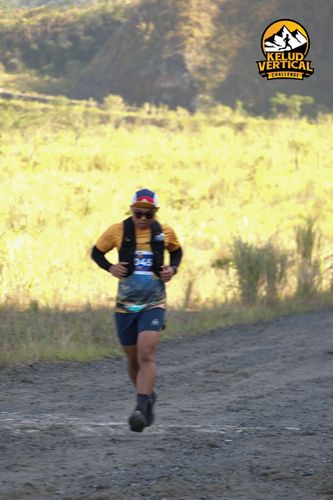 Race photo from Kelud Vertical Challenge 2024