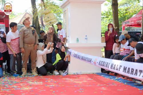 Race photo from Kediri Half Marathon 2024