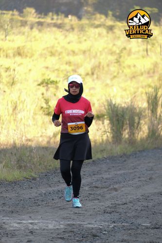 Race photo from Kelud Vertical Challenge 2024