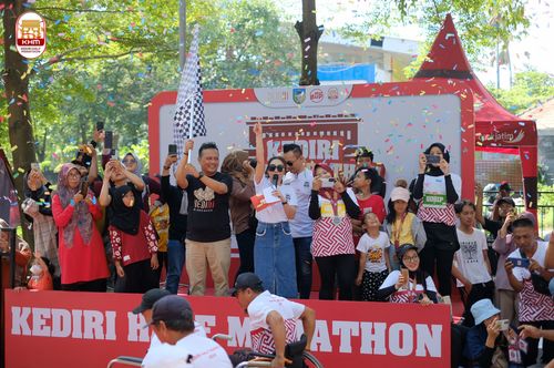 Race photo from Kediri Half Marathon 2024